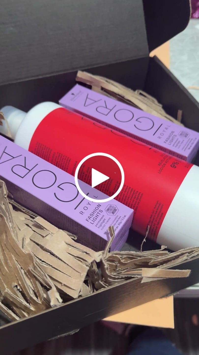 Customer video review of IGORA FASHION LIGHTS - Aclaración sin Decoloración - 60ml
