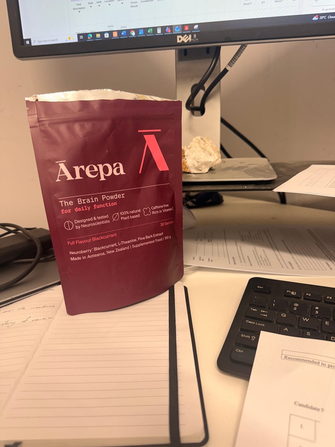 Customer photo review of The Brain Drink for Performance (300ml)⁺