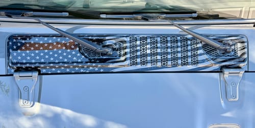 Customer photo review of Cowl Wiper Panel Hydrographic JL/JT 2018-2025