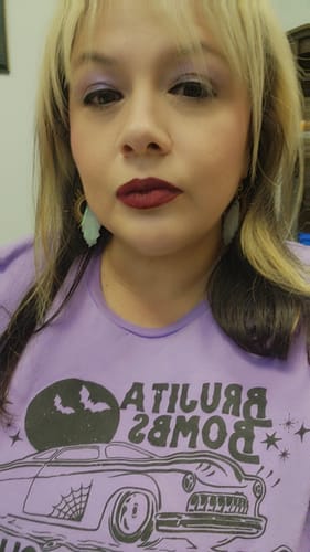 Customer photo review of Unisex Brujita Car Club Tee