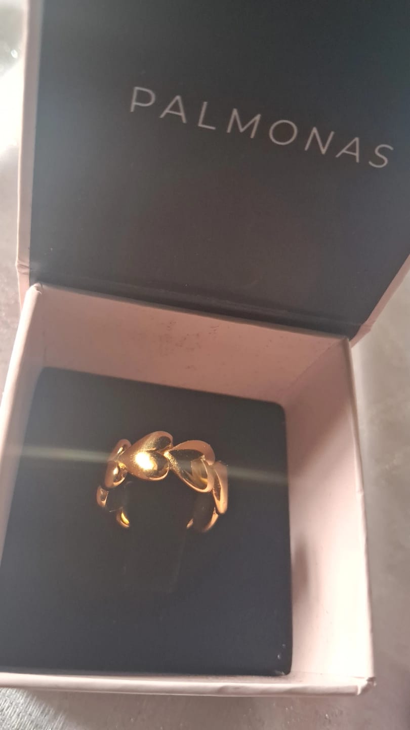 Customer photo review of Passion Heart Ring