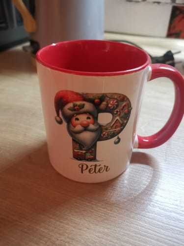 Customer photo review of Tasse Personalisiert - Weihnachtstasse 5