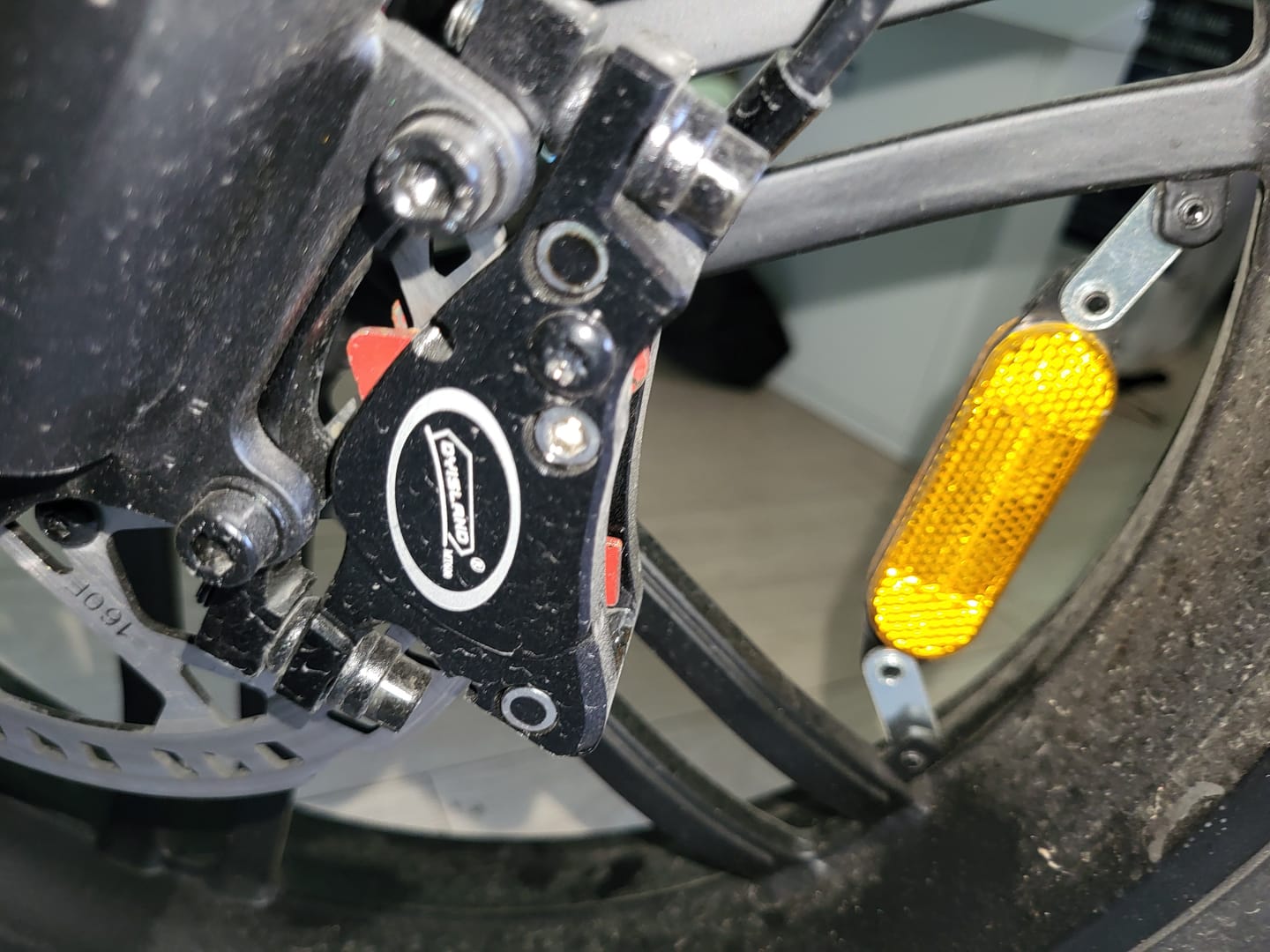 Customer photo review of Ebike Brake Pads For U7&I7 PRO