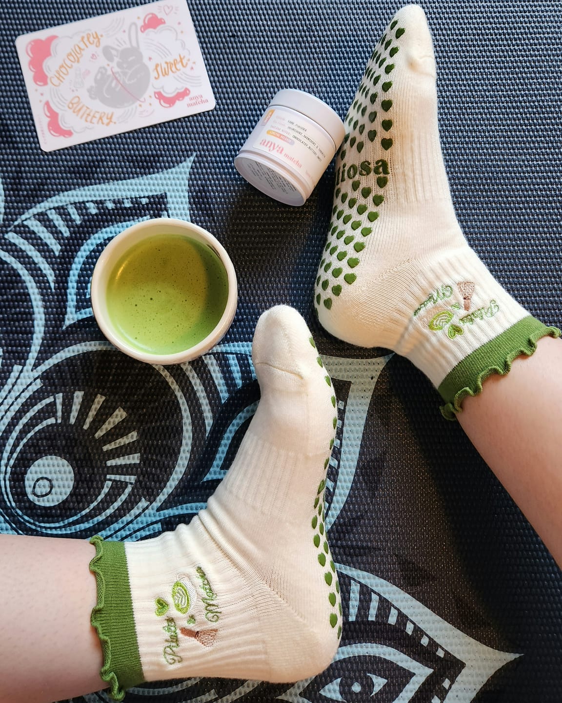 Customer photo review of Pilates & Matcha