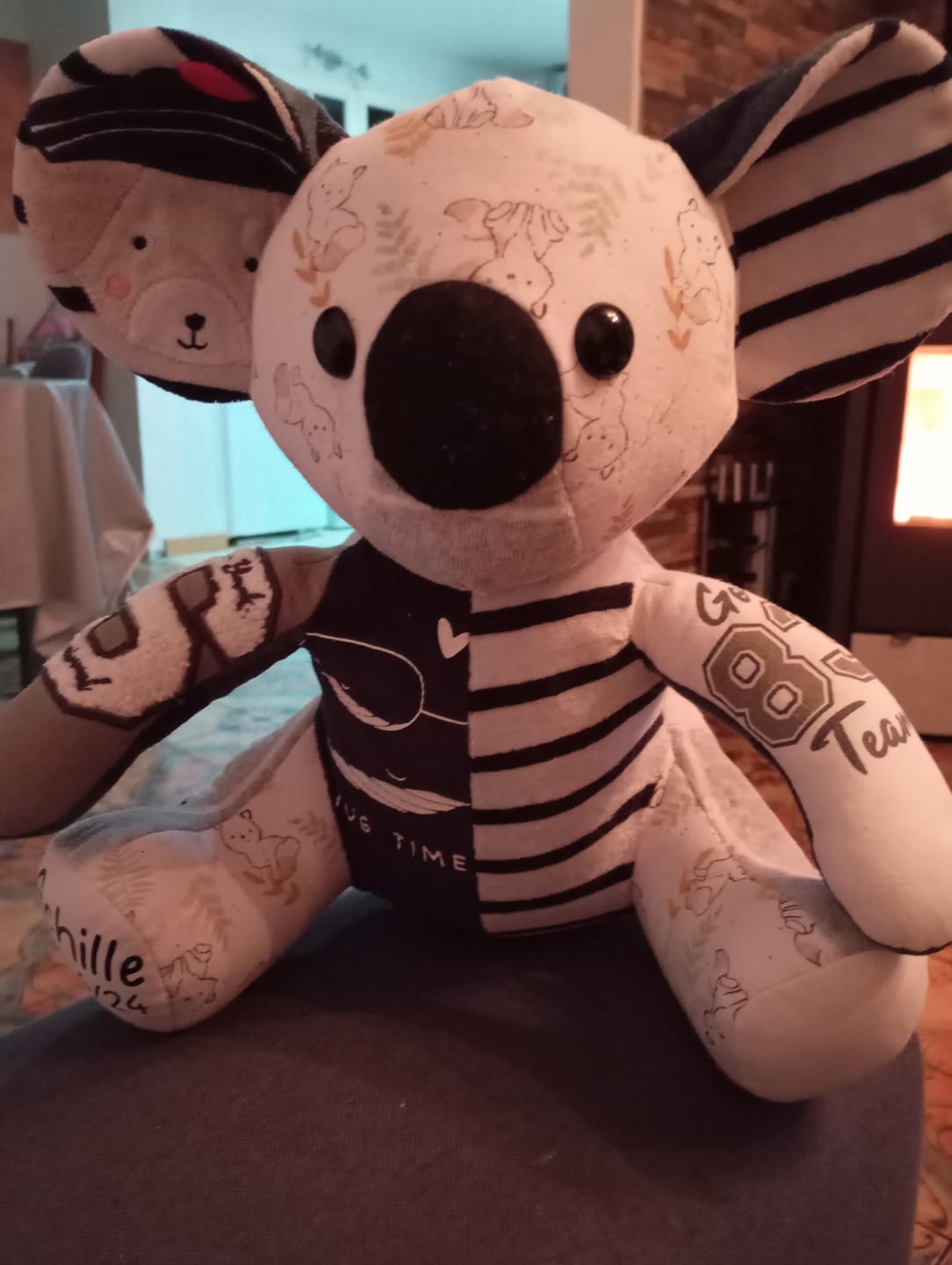 Customer photo review of Renard en peluche souvenir