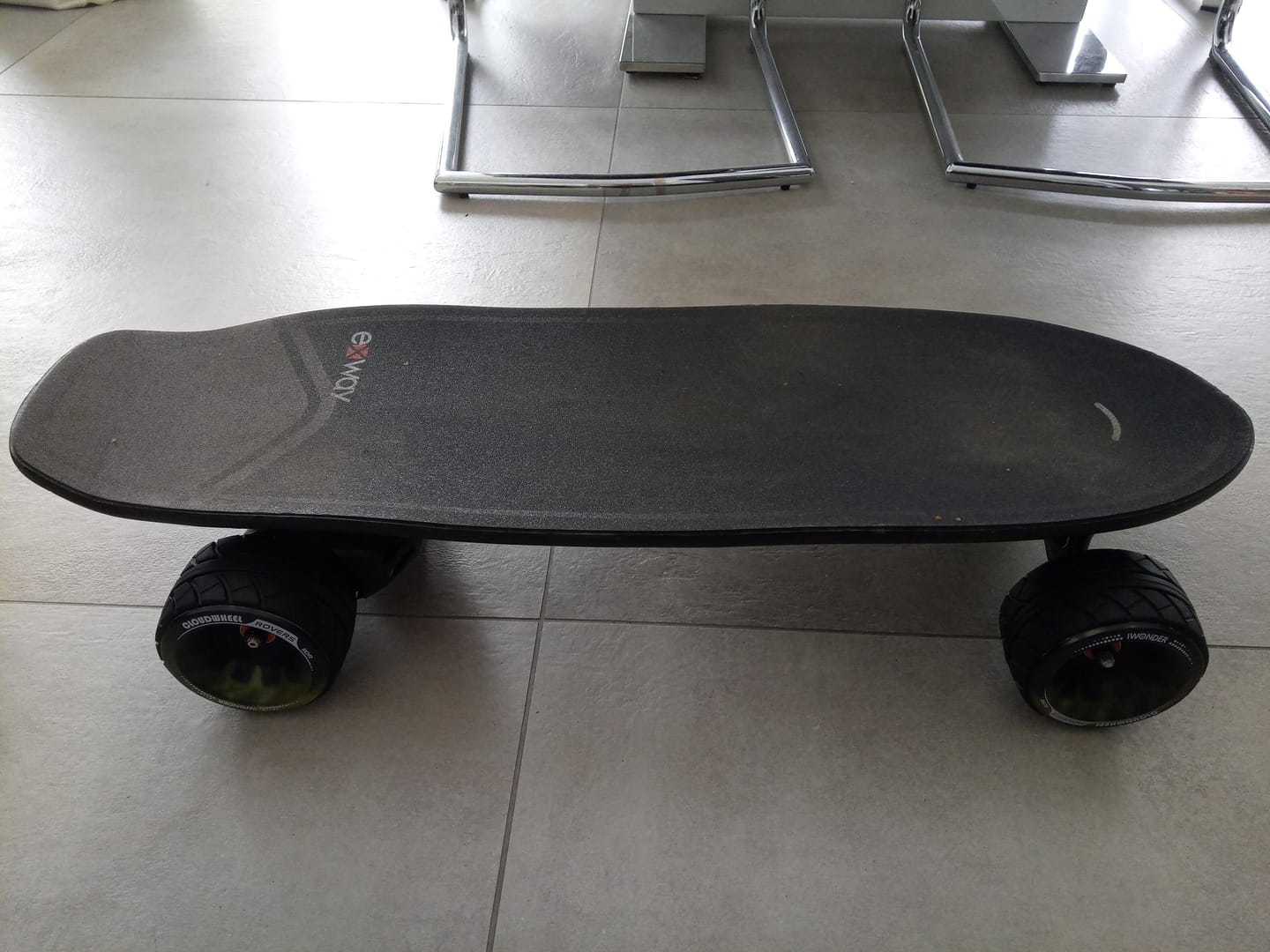 Customer photo review of Cloudwheel 110mm Rovers Electric Skateboard Wheels