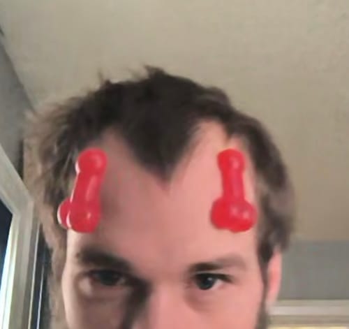 Customer photo review of Bag of Dicks - Sent Anonymously