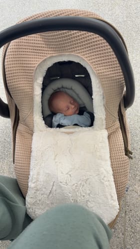 Customer photo review of Winter Waffle Cover - Wheat