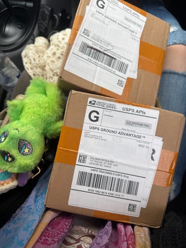 Customer photo review of AuraBloom Subscription Box