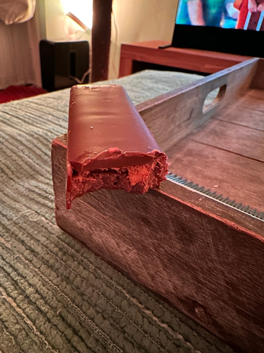 Customer photo review of BAREBELLS Caramel Choco