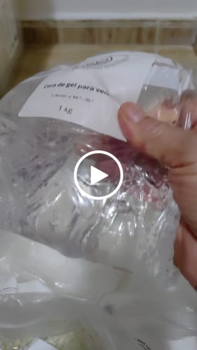 Customer video review of Gel para velas