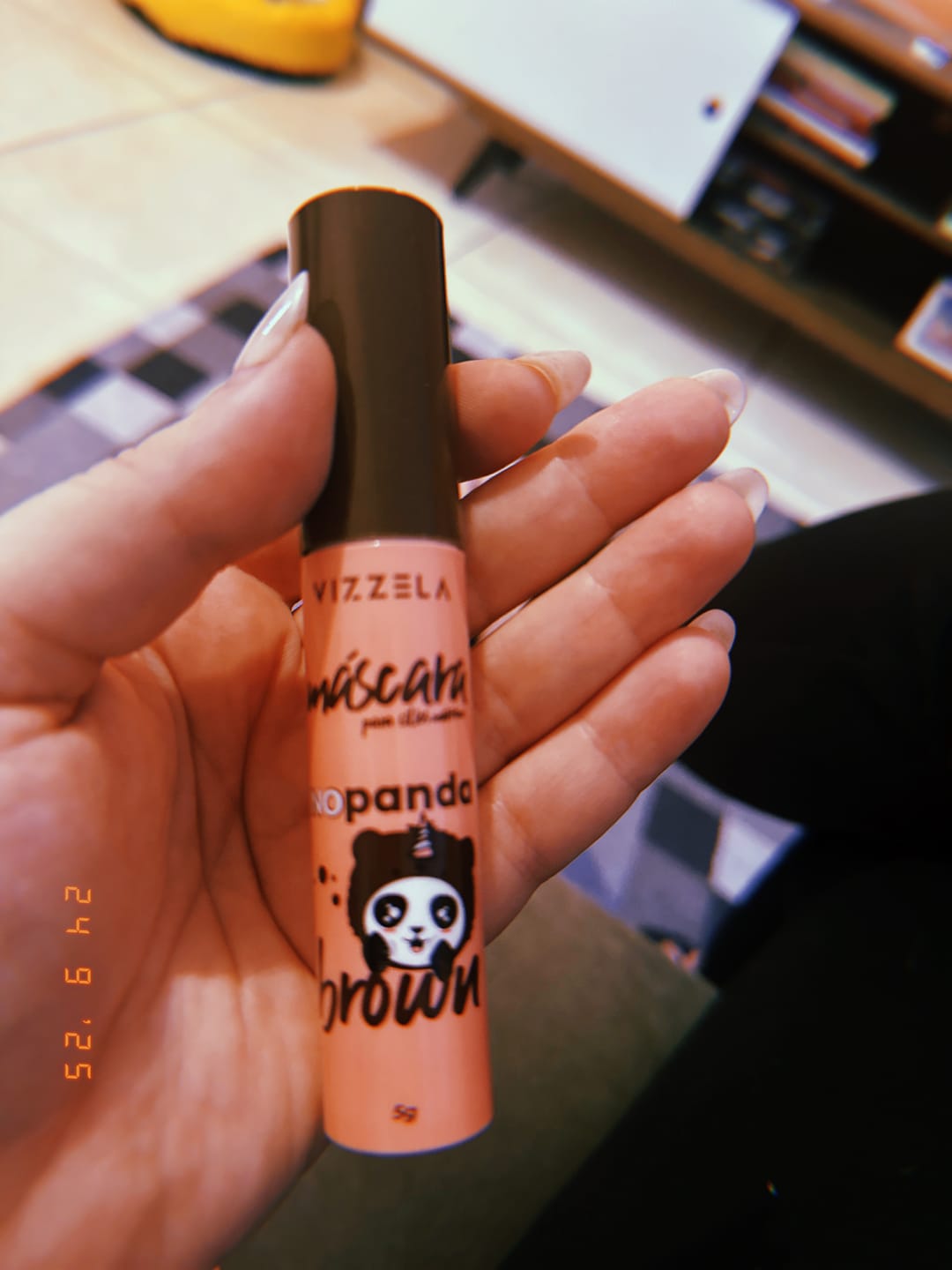 Customer photo review of Máscara No Panda Brown Vizzela - Marrom