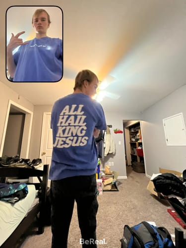 Customer photo review of AHKJ Tee
