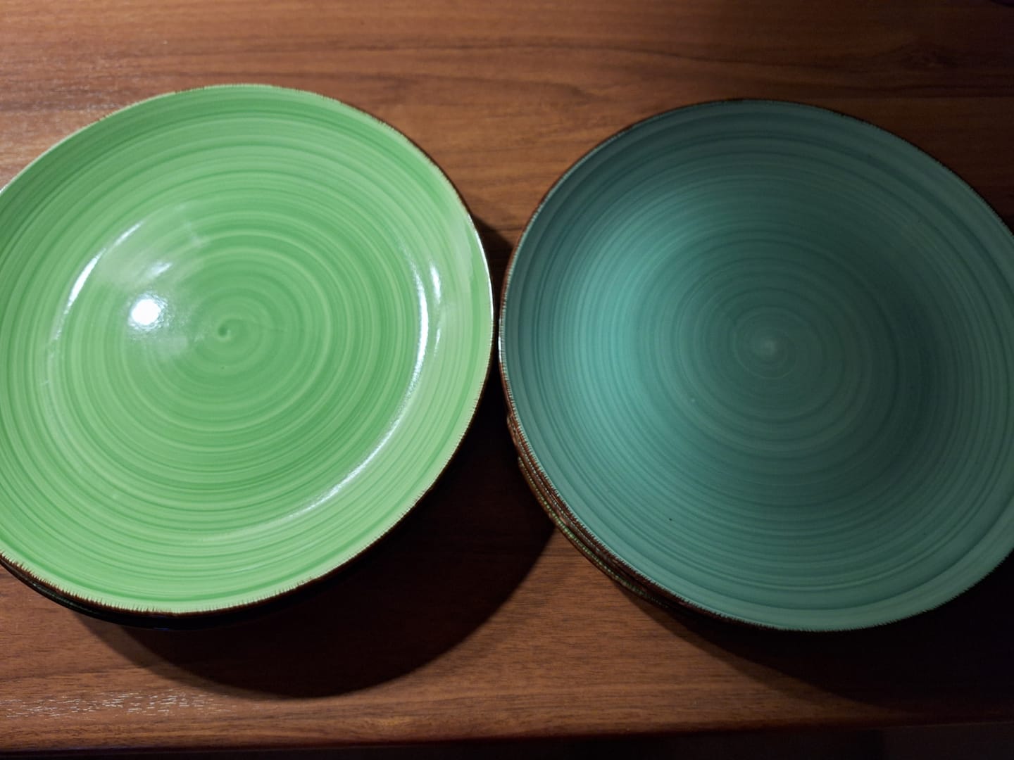 Customer photo review of Cookinglife Dinerborden Delice Groen ø 26,5 cm - 6 stuks