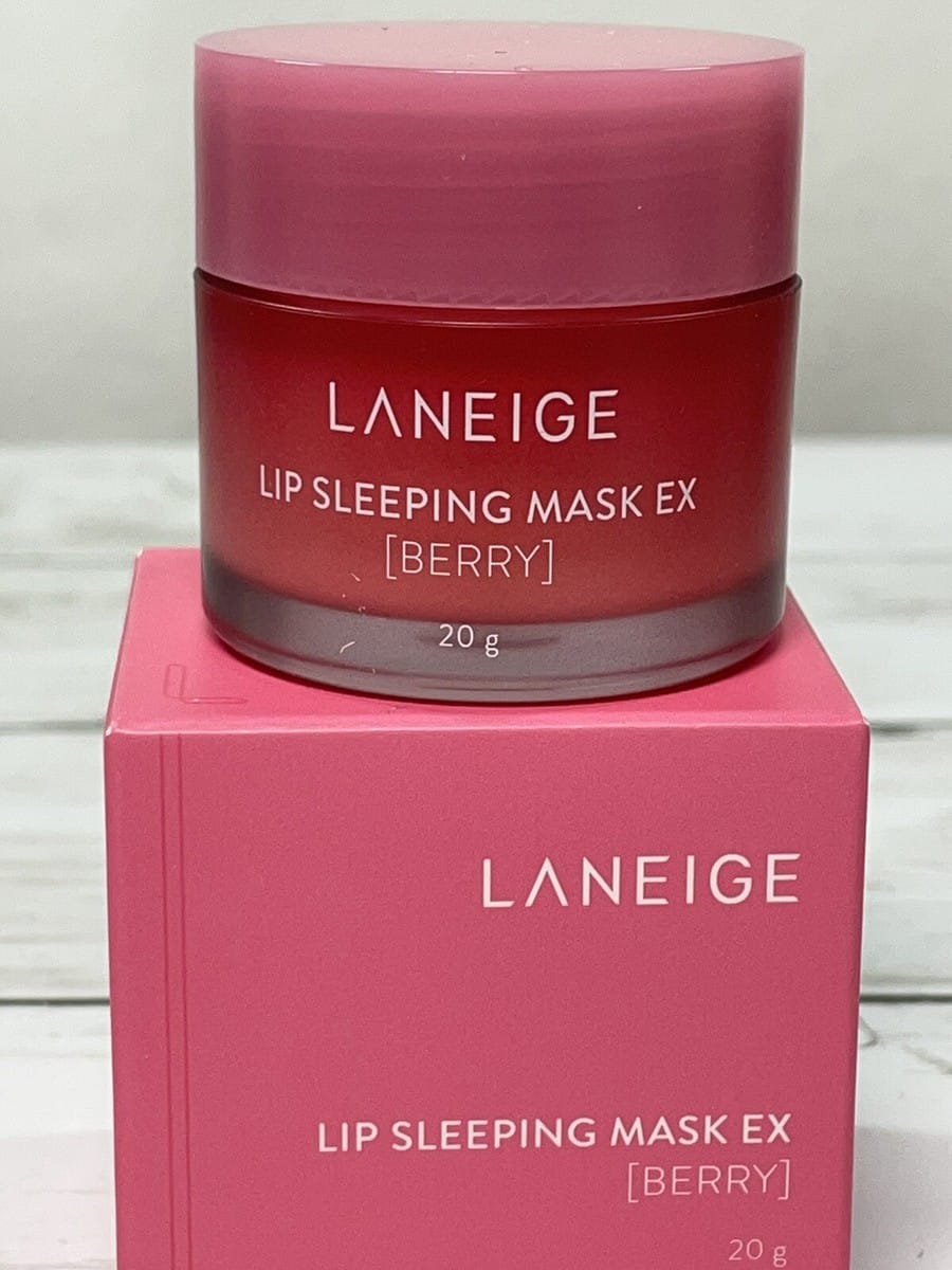 Customer photo review of Nakts maska lūpām LANEIGE Lip Sleeping Mask EX Berry