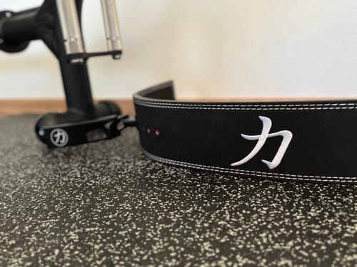 Customer photo review of Black Lever Belt, 10mm - IPF Approved