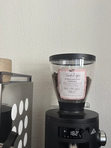 Customer photo review of Rubens Moreno Pulped Natural Catuai Espresso - Brazil