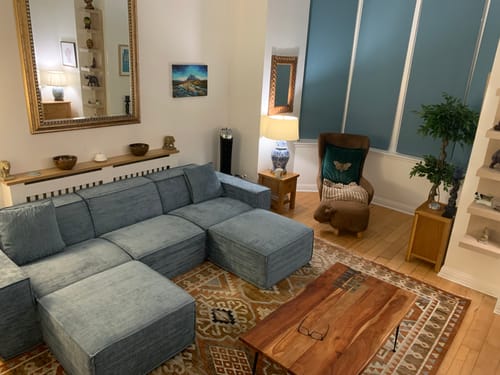 Customer photo review of M1 Ottoman Sofa Seat