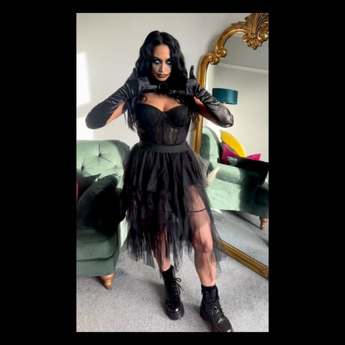 Customer photo review of Moss Luxe Corset