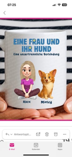 Customer photo review of Du & dein Hund - Individuelle Tasse