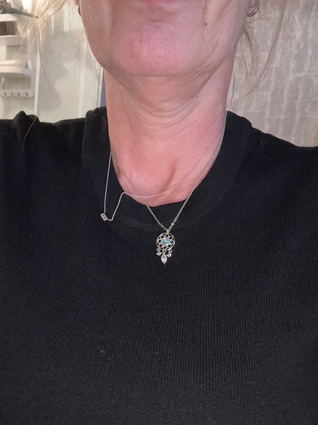 Customer photo review of Mondstein Halskette - Traumfänger