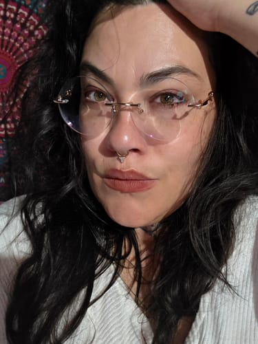 Customer photo review of Coco Eyeglasses