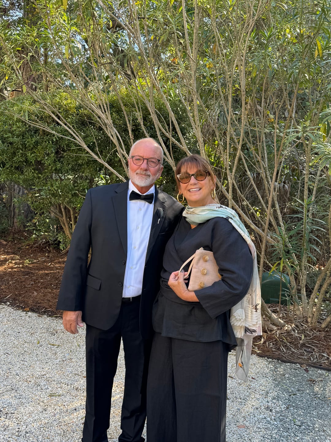 Customer photo review of The Bond- Feather Bow Tie