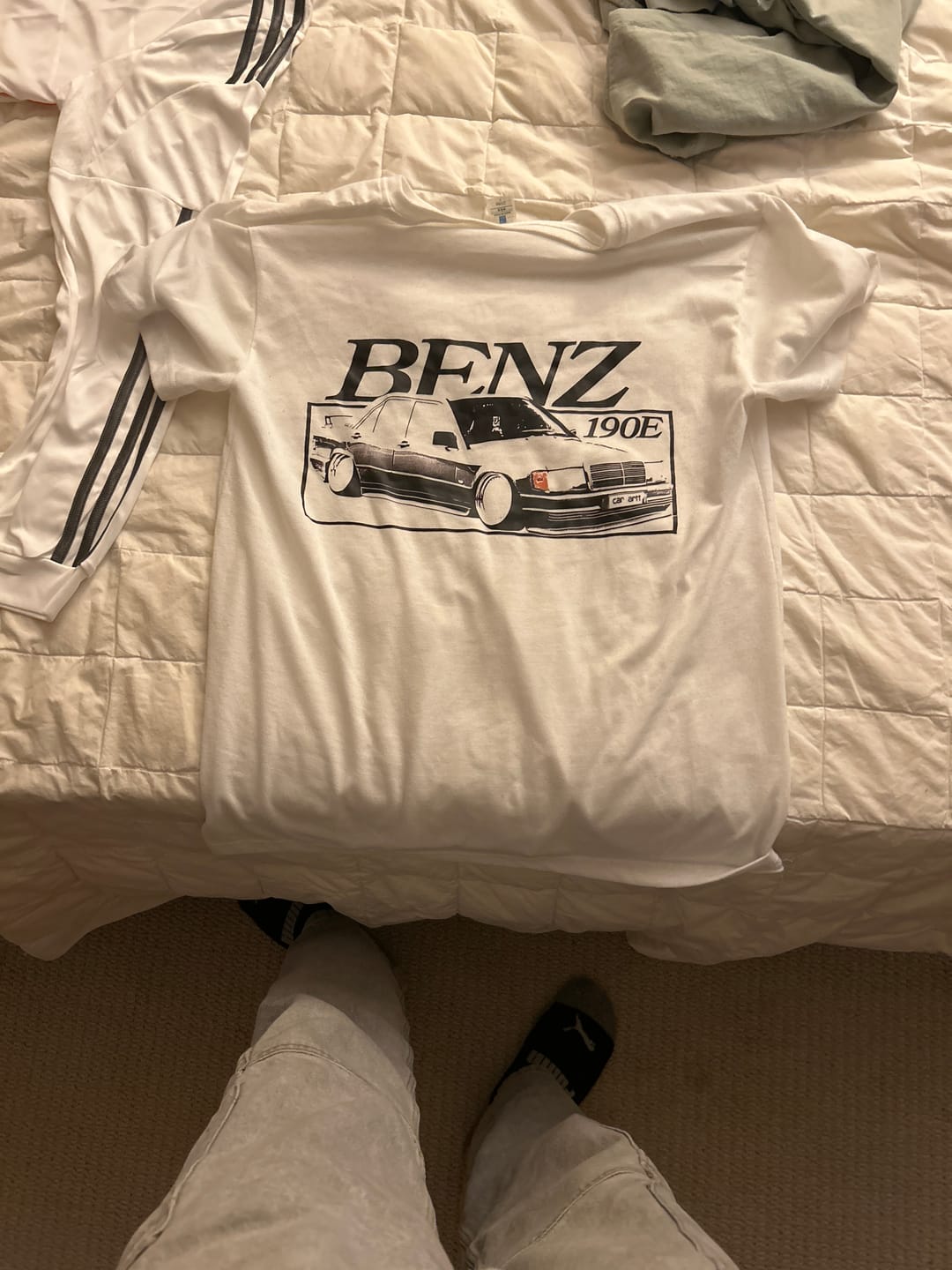 Customer photo review of THE BENZ TEE