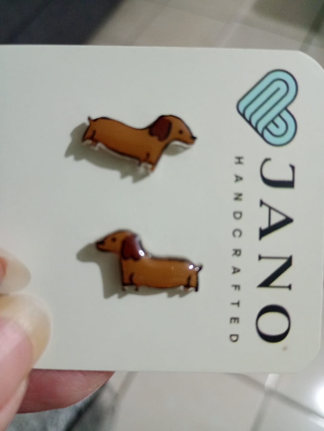 Customer photo review of Aretes | Salchicha