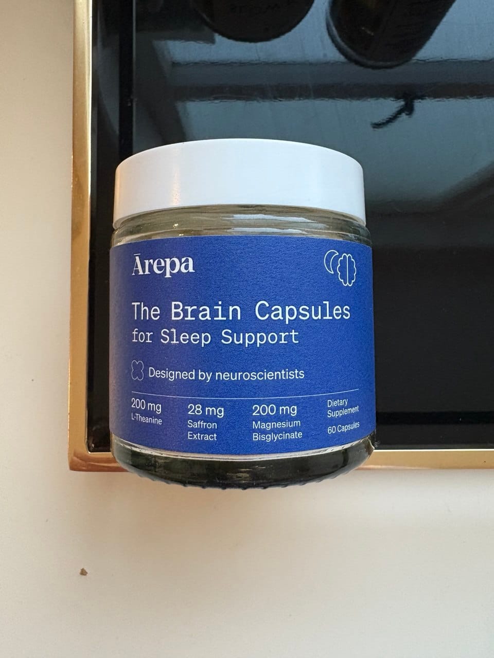 Customer photo review of The Brain Capsules for Sleep Support