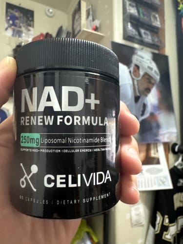 Customer photo review of Celivida® NAD+ Nicotinamide Riboside