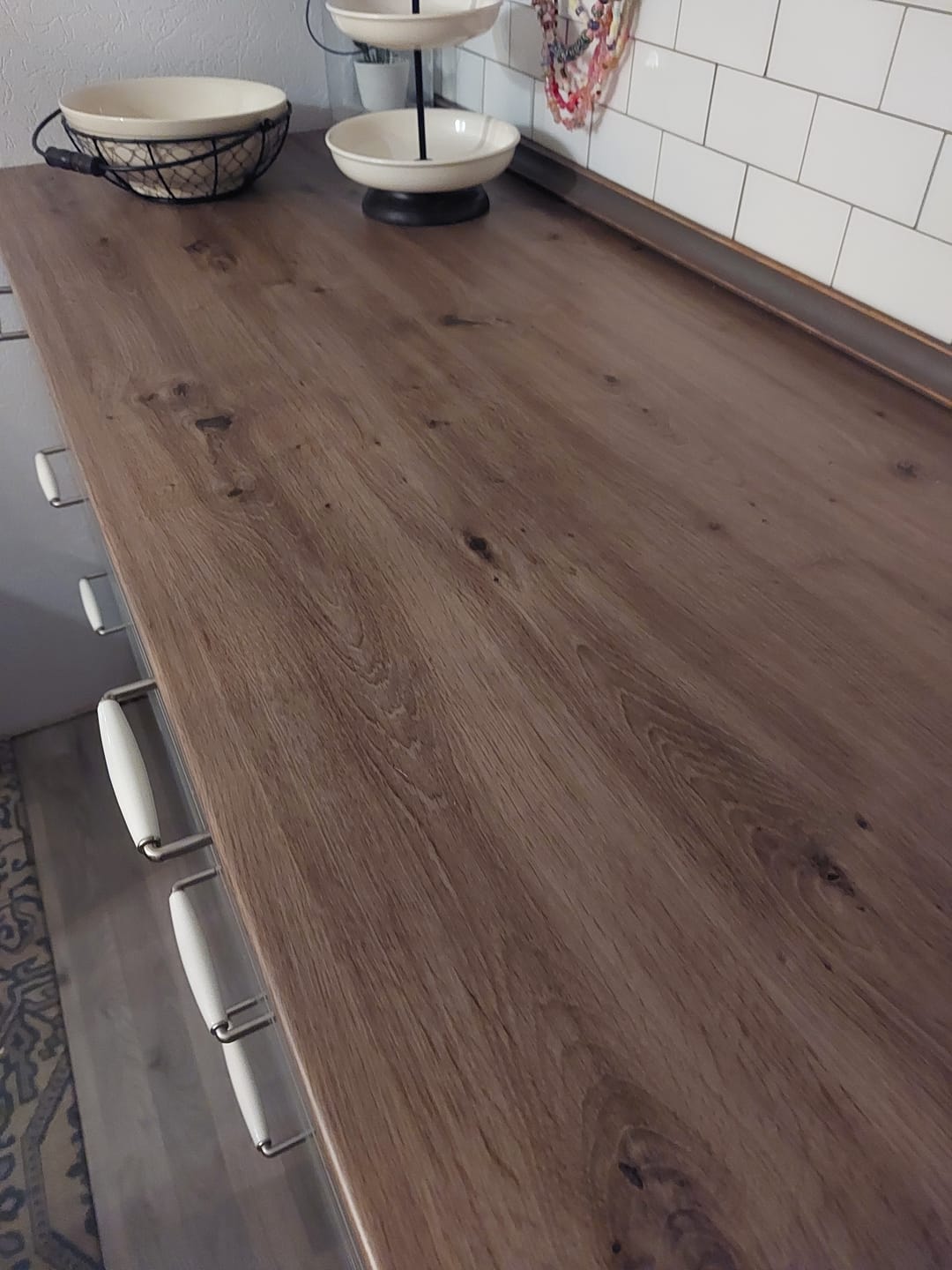 Customer photo review of Artisan Oak kontaktplast