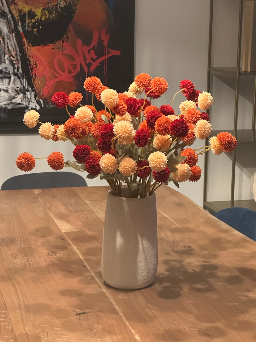 Customer photo review of Fleurs de Kiku - Mélange (20 tiges/ 100 pompons)