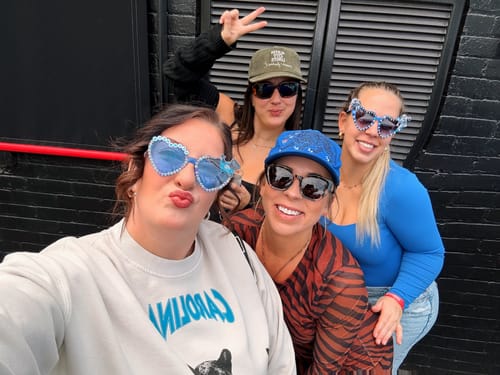 Customer photo review of *Limited Edition* Glory Days Apparel - Nuthin' But A Carolina Thang Tour Relaxed Fit Sweatshirt