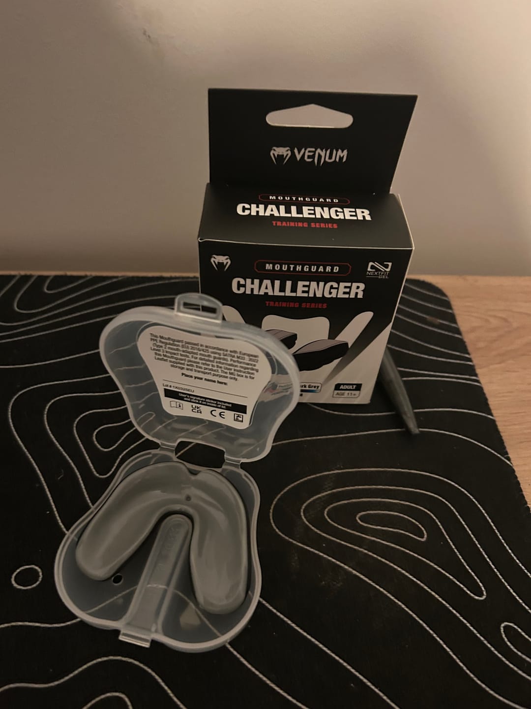 Customer photo review of Venum Mundschutz Challenger - Schwarz/Grau
