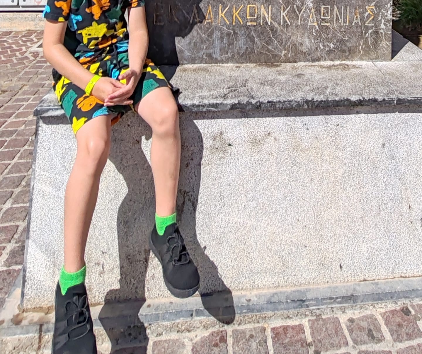 Customer photo review of Vaistoa Riemu lasten paljasjalkakengät