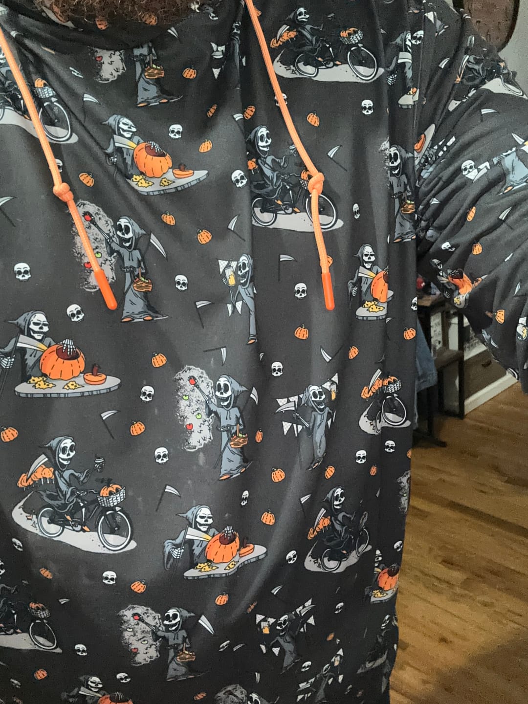 Customer photo review of Reaper's Delight – Performance Hoodie