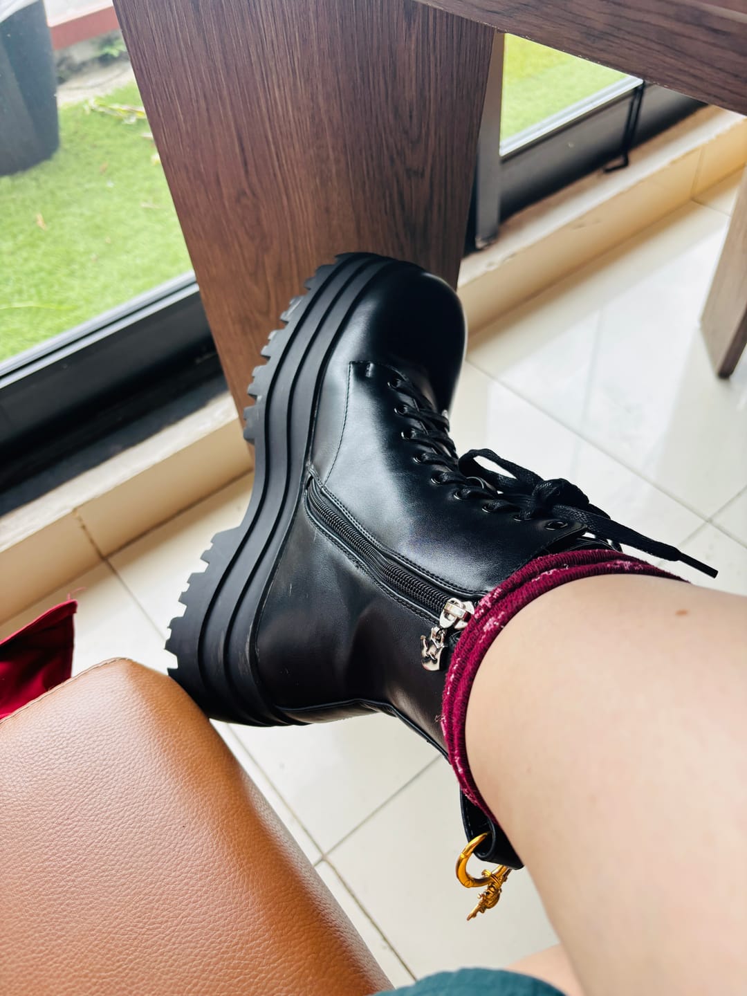 Customer photo review of Combat Bratz Boots