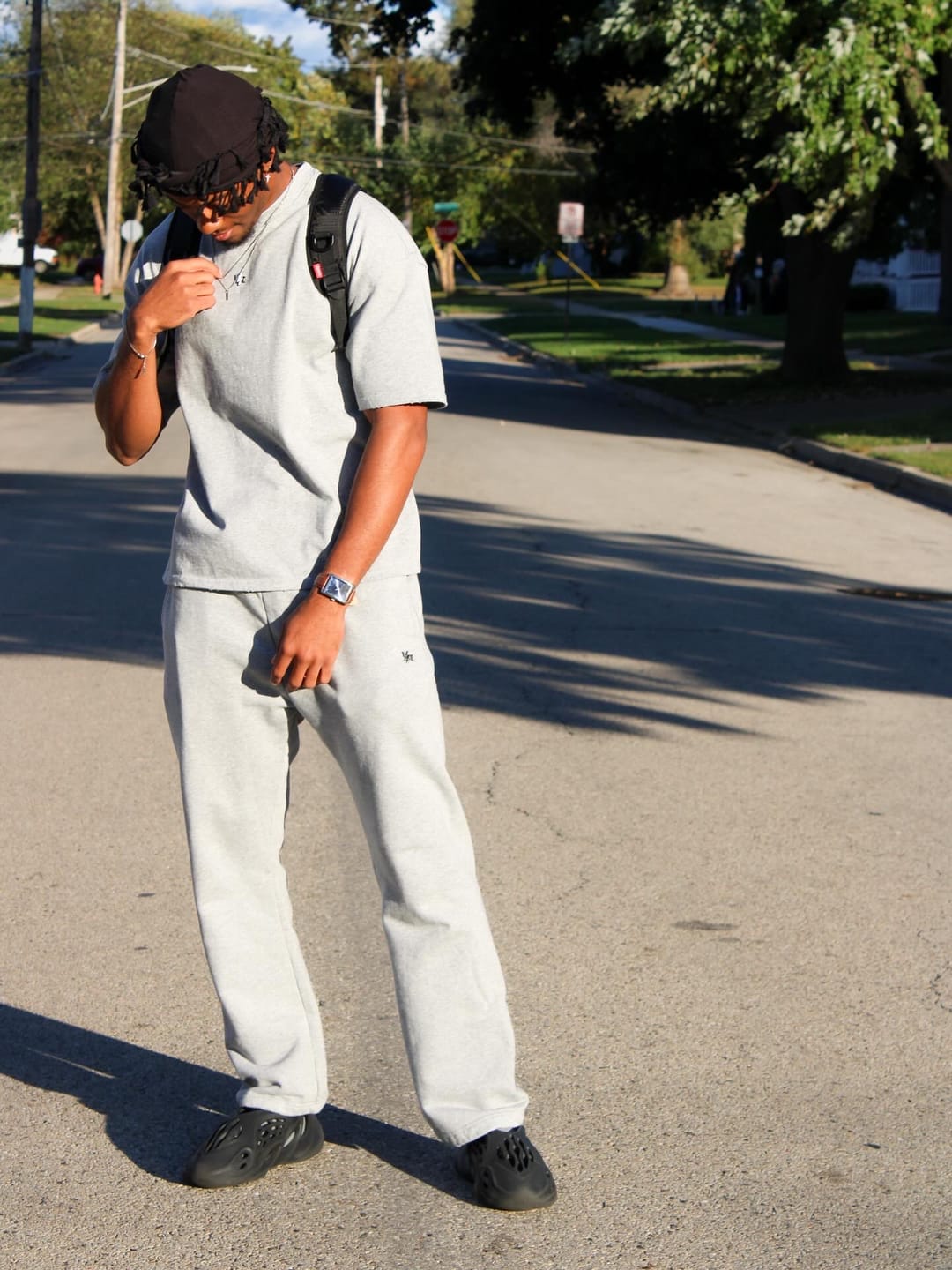 Customer photo review of 2068 - Elevated Essentials - Straight Sweats