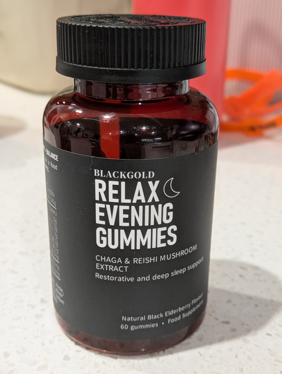 Customer photo review of Relax Evening Gummies