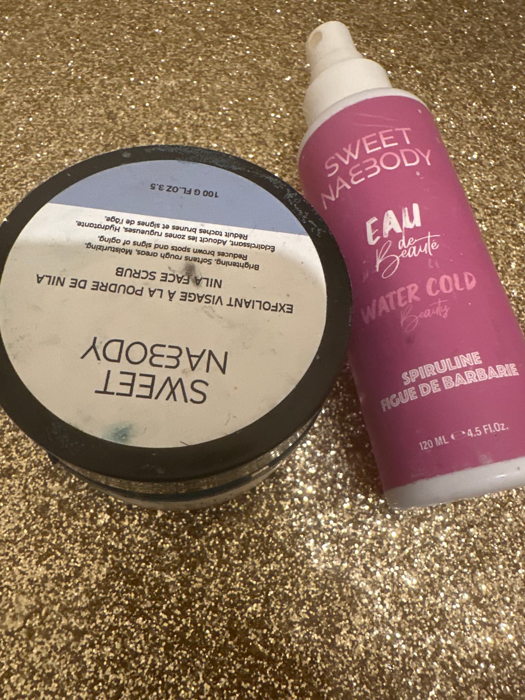 Customer photo review of Masque Nila Royal visage et corps