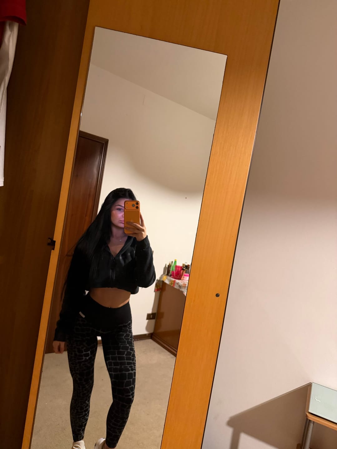 Customer photo review of Leggings Push Up All-Up Cocco Nero