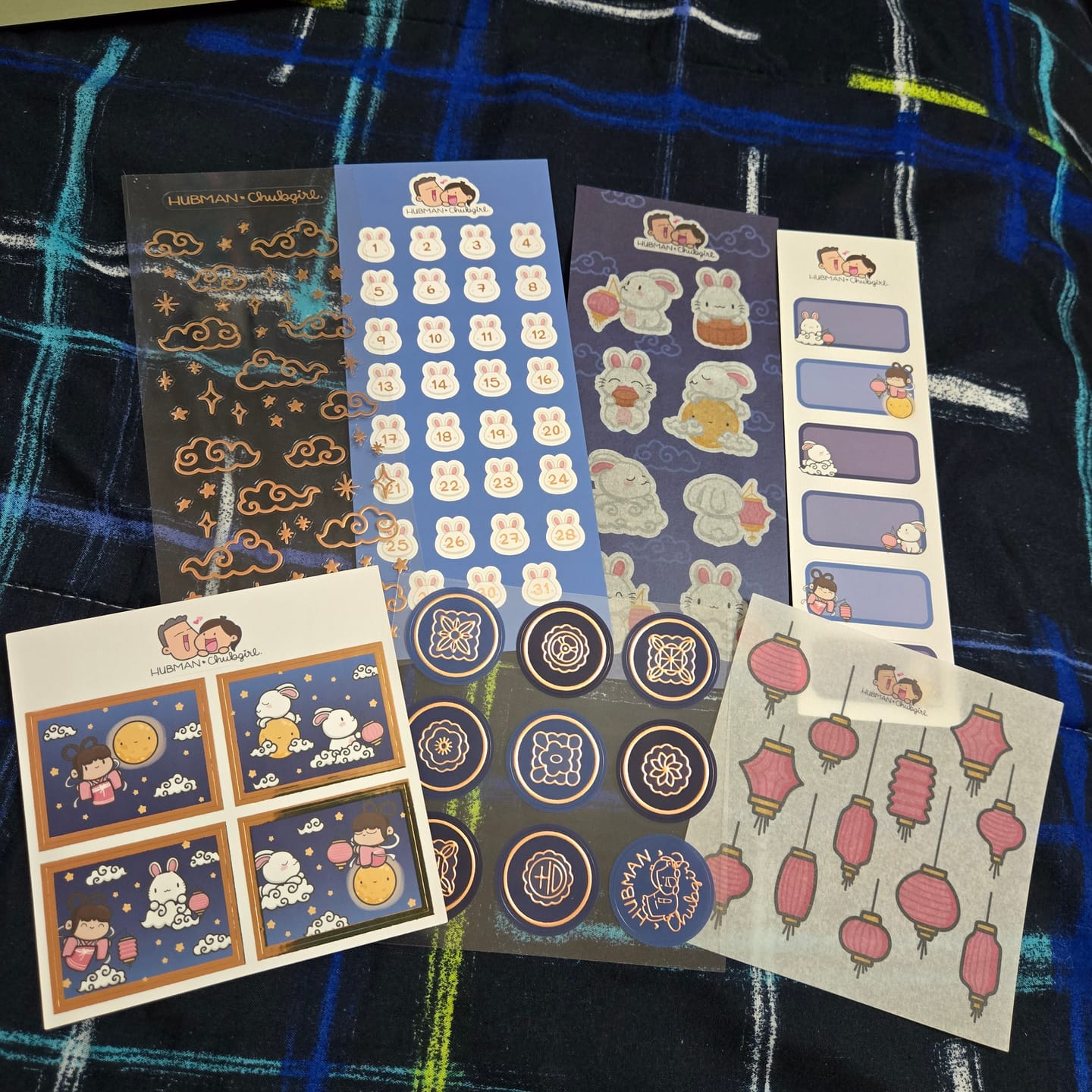 Customer photo review of Mid-Autumn Festival Variety Sticker Pack