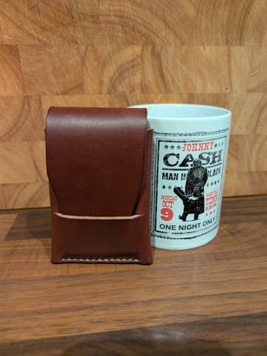 Customer photo review of Slimmad plånbok i äkta läder