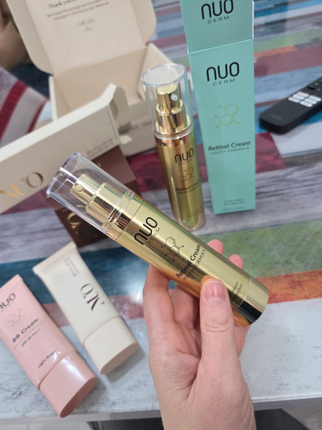 Customer photo review of Crema cu Retinol