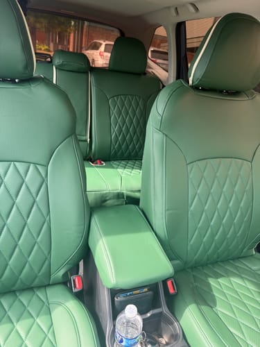 Customer photo review of Premium Custom-Fit Seat Covers
