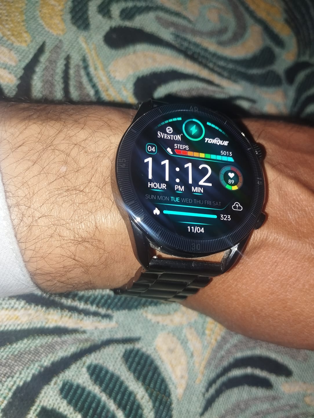 Customer photo review of Torque Chain Smartwatch