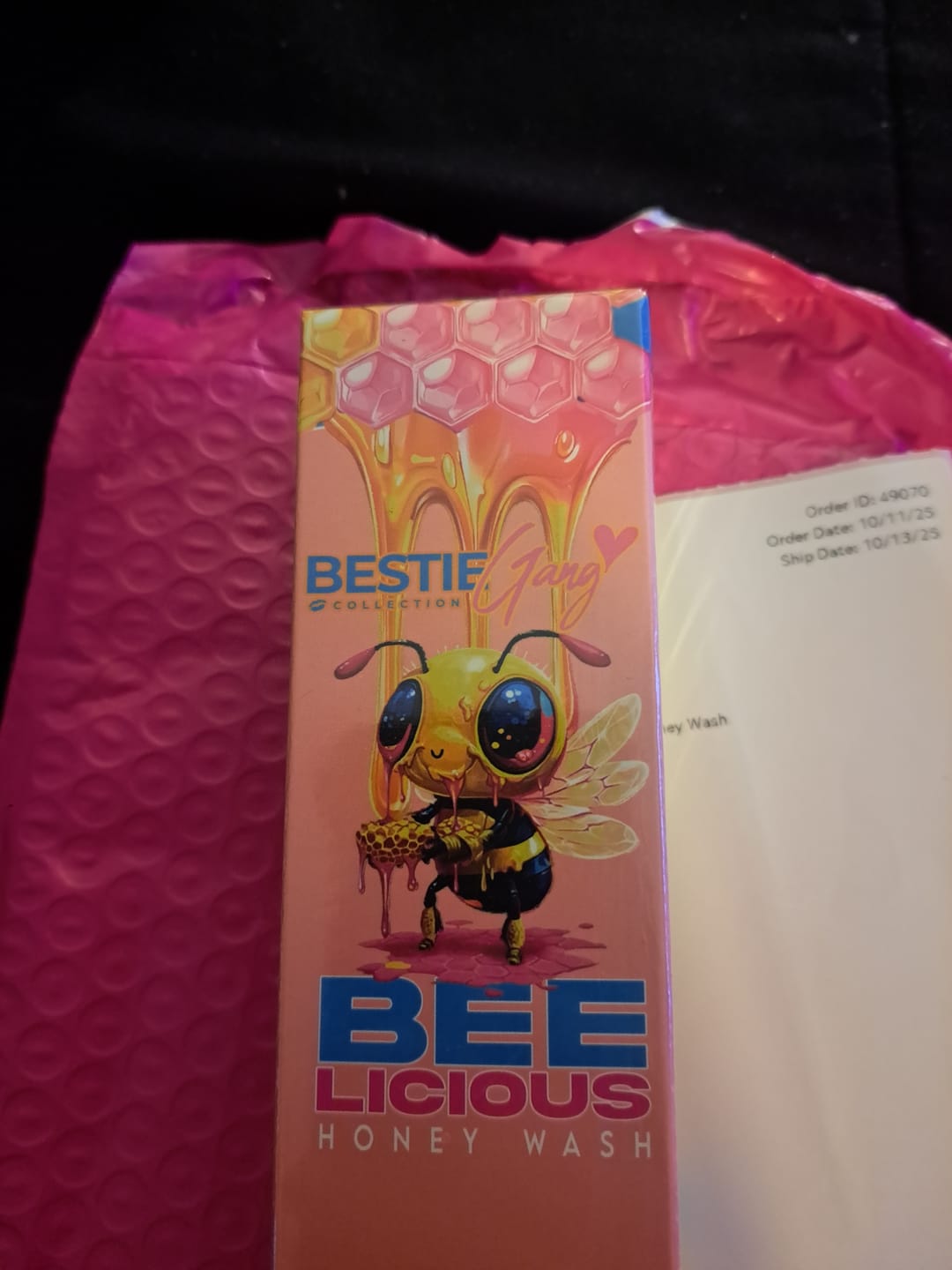 Customer photo review of Beelicious Honey Wash