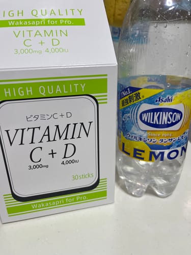 Customer photo review of ビタミンC+D -Wakasapri for Pro.