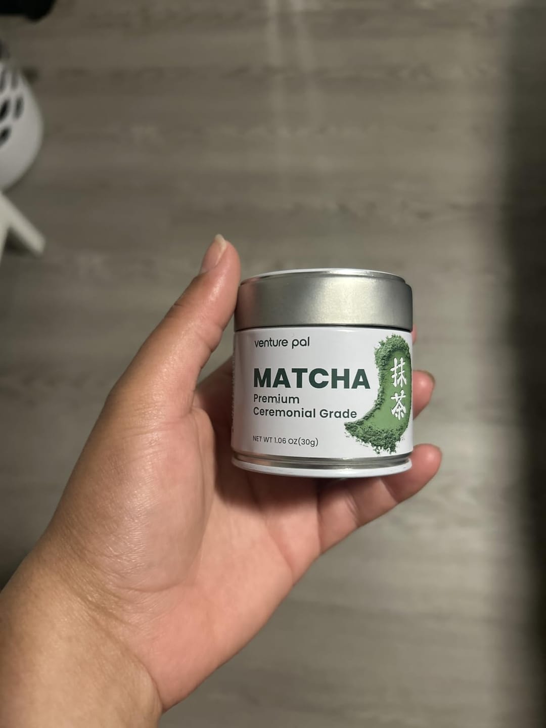 Customer photo review of Ceremonial Grade Matcha Powder - 30g/1.06oz